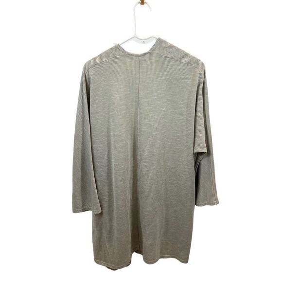 Donni Brand Striped Open Front Cardigan Lightweight Jacket One Size - Picture 4 of 10